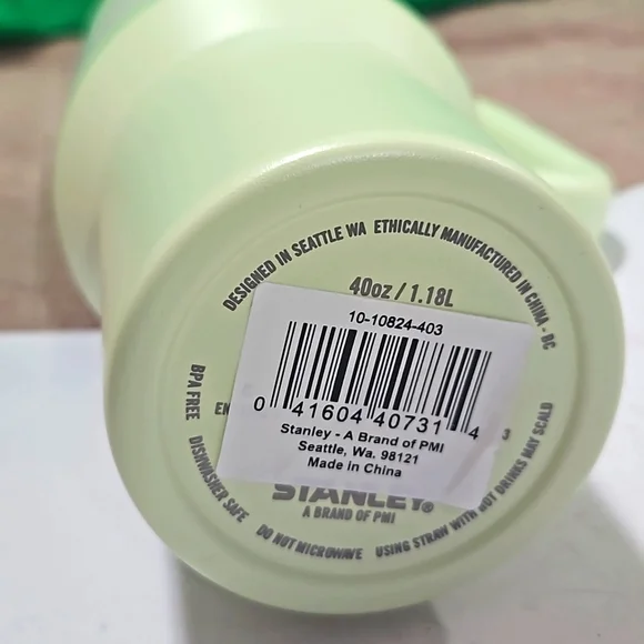 Stanley 40 oz Stainless steel H2.0 Flows tates Quencher Tumbler Rare Mint Color - Picture 5 of 9